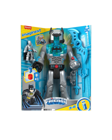 FISHER PRICE IMAGINEXT DC SUPER FRIENDS ROBOT BATMAN IN COSTUM GRI 30CM