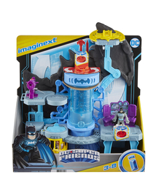 FISHER PRICE IMAGINEXT DC SUPER FRIENDS SET BAT TECH BATCAVE