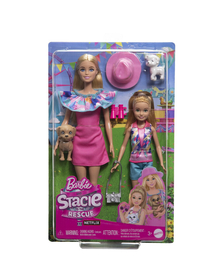 BARBIE SI STACIE SET PAPUSA BARBIE SI PAPUSA STACIE IUBITOARE DE CATEI