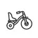 Bicicleta, tricicleta si trotineta pentru copii Chipolino All Ride 4 in 1 sky