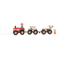 Tractor cu remorca si figurine, Egmont toys