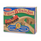 Tren lemn si Circuit 8 Melissa and Doug