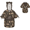 Pelerina de Ploaie pentru Copii, Poncho pentru ploaie 1,5-8 ani     Happy Bear dark