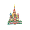 PUZZLE 3D LED CATEDRALA ST. BASIL 224 PIESE