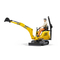 BRUDER - MICRO EXCAVATOR JCB 8010 CTS SI MUNCITOR