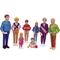 Familie de europeni Miniland 8 figurine