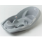 Cadita ergonomica cu hamac incorporat Lagon Grey Charm