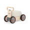 Jucarie din lemn 3 in 1 Vacuta DriveMe Soft: masinuta ride-on, premergator si carucior de jucarii MamaToyz