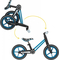 Bicicleta fara pedale pliabila Ronny, Denim, Albastru, Skiddou