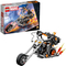 Set de construit - Lego Super Heros, Robot si Motocicleta Calaretul Fantoma  76245