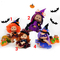 Papusa Artizanala cu miros de vanilie - Colectia Funtastic Halloween (26 cm) 3 - Papusa Funtastic Halloween cu par castaniu