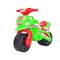 Motocicleta Ride-on de curse Doloni cu sunete si lumini, verde cu rosu