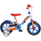 Bicicleta copii Dino Bikes 10", 108 Sport alb si albastru cu frana