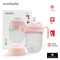 Biberon Anticolici Mombella Breast-Like, 300ml, Tetina 360° XL Flux Consistent, 100% Silicon, Old Roze