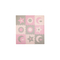 Covoras de joaca puzzle 120x120 cm Momi, Nebe - Pink