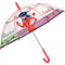 Umbrela Perletti Lady Bug automata rezistenta la vant transparenta 45 cm
