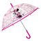 Umbrela Perletti Minnie automata rezistenta la vant transparenta 45 cm