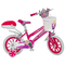 Bicicleta copii MITO Diana, roti 15  , roz alb, 4-6 ani