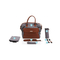 Geanta Jetset Graphite Grey Abc Design