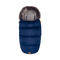Sac de iarna cu guler blanita detasabil, pentru carucior, Navy, 100x50 cm, Fillikid
