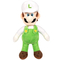 Jucarie din plus Luigi Fire (sapca alba), Super Mario, 38 cm