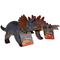 Set 2 figurine dinozauri din cauciuc, Triceratops si Stegosaurus, 32-34 cm