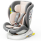 Scaun Auto Tweety Plus DELUXE BUF BOOF iSIZE Pink cu Isofix rotativ 360 grade 40-150 cm