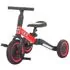 Tricicleta si bicicleta pentru copii Chipolino Smarty 2 in 1 red