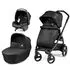 Carucior 3 in 1 Peg Perego Book, Primoviaggio SL,  0 - 22 kg, Eclipse, Bleumarin