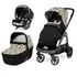 Carucior 3 in 1 Peg Perego Veloce, Primoviaggio SL,  0 - 22 kg, City Grey, Gri / Alb