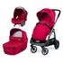 Carucior 3 in 1 Peg Perego Veloce, Lounge,  0 - 22 kg, Mon Amour, Bej / Roz