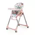 Scaun de masa 2 in 1 Peg Perego Prima Pappa Zero Follow Me, 0-15 Kg, Super Girl, Multicolor