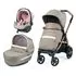 Carucior 3 in 1 Peg Perego Book 51 Titania Primoviaggio SL, 0-22 kg, Futura Ardesia, Gri inchis