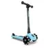Trotineta copii pliabila, reglabila, roti luminoase, Highwaykick 3 Led Peach, 3-6 ani, pana la 50 kg, Scoot  Ride