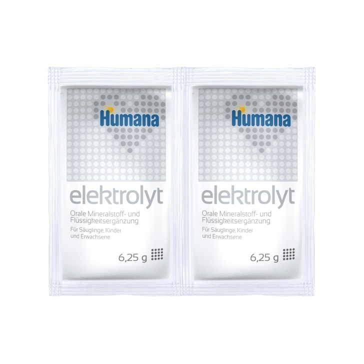 Humana Elektrolyt fenicul de la nastere folie cu 2 plicuri * 6,25 g