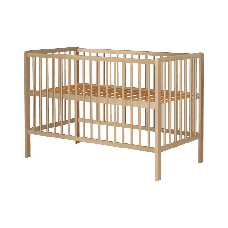 Patut copii din lemn Hubners Dominic 120x60 cm natur