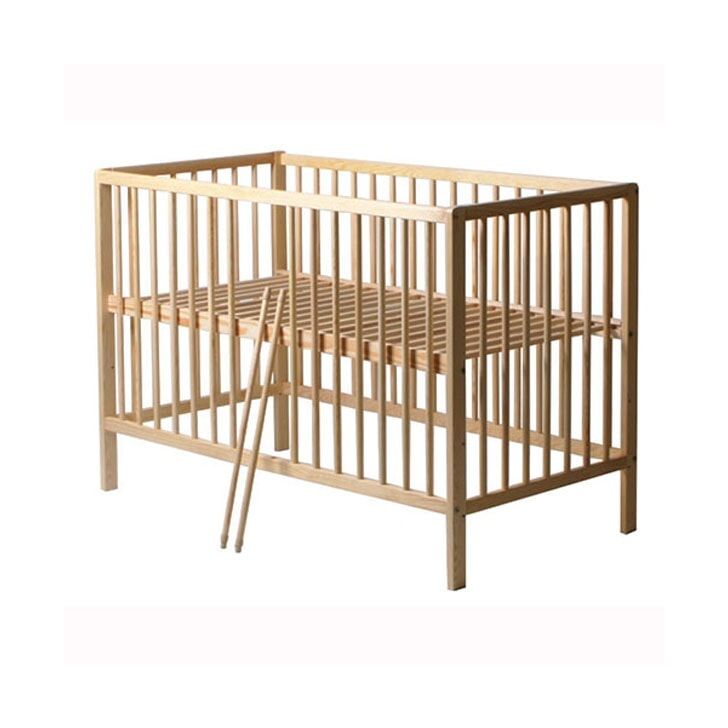 Patut copii din lemn Hubners Dominic 120x60 cm natur