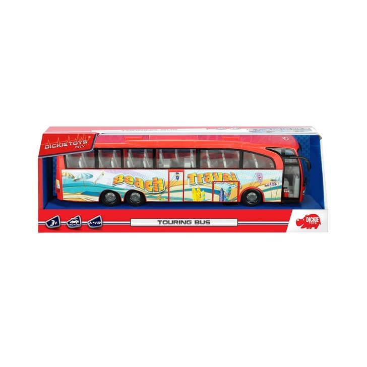 Autobuz Dickie Toys Touring Bus rosu