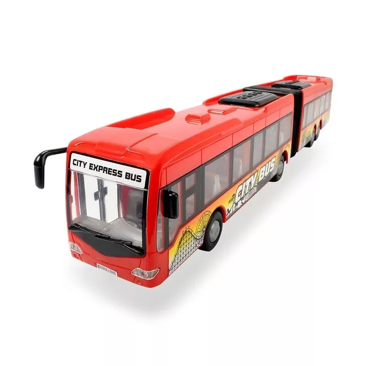 Autobuz Dickie Toys City Express Bus rosu