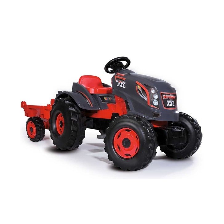 Tractor cu pedale si remorca Smoby Stronger XXL