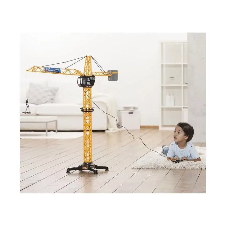 Jucarie Dickie Toys Macara Giant Crane cu telecomanda