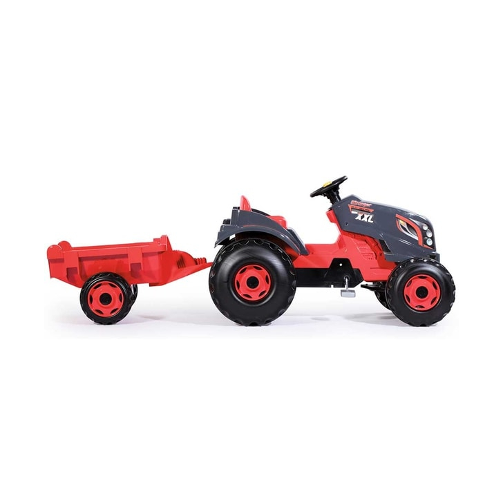 Tractor cu pedale si remorca Smoby Stronger XXL