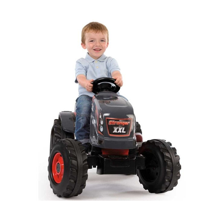 Tractor cu pedale si remorca Smoby Stronger XXL