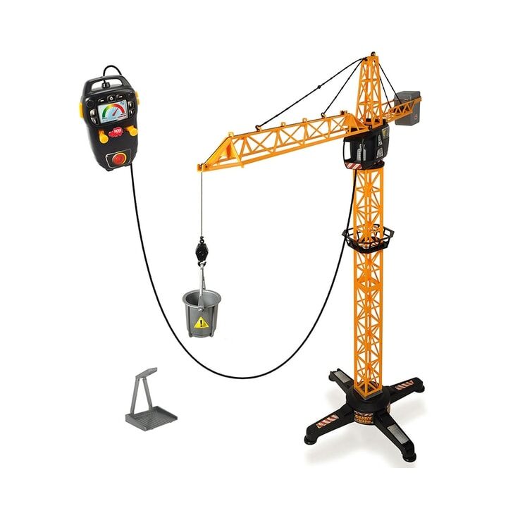 Jucarie Dickie Toys Macara Giant Crane cu telecomanda