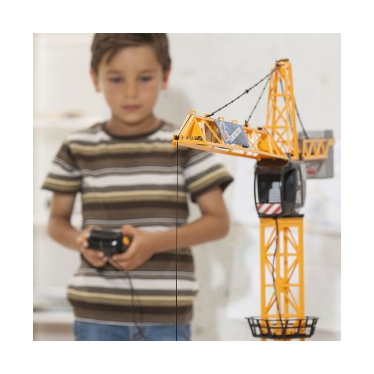 Jucarie Dickie Toys Macara Giant Crane cu telecomanda