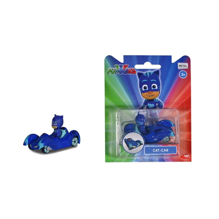 Masina Dickie Toys Eroi in Pijama Cat-Car cu figurina