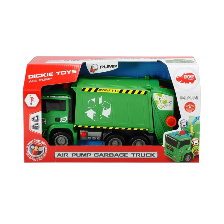 Masina de gunoi Dickie Toys Air Pump Garbage Truck