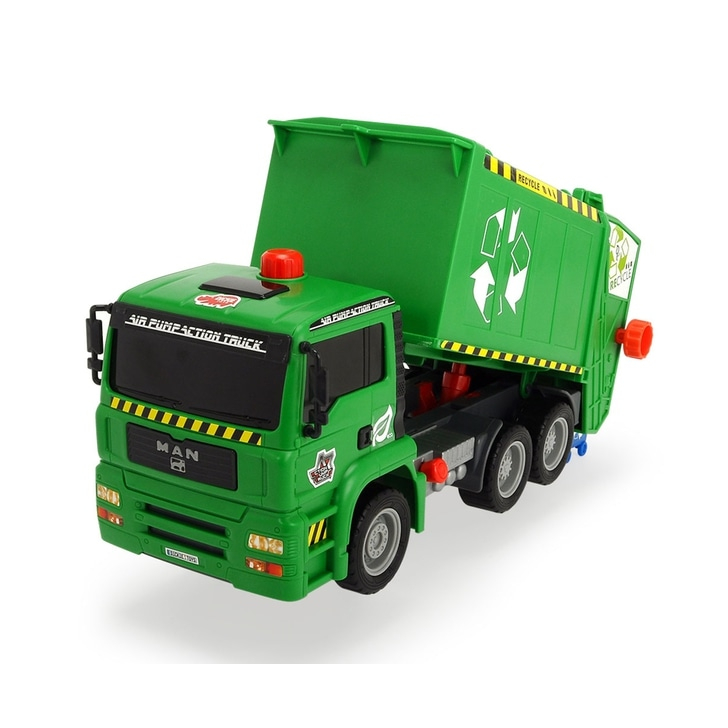 Masina de gunoi Dickie Toys Air Pump Garbage Truck