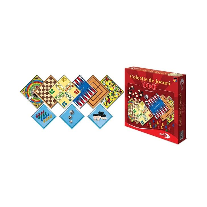 Set jocuri Noris Colectie cu 100 de jocuri