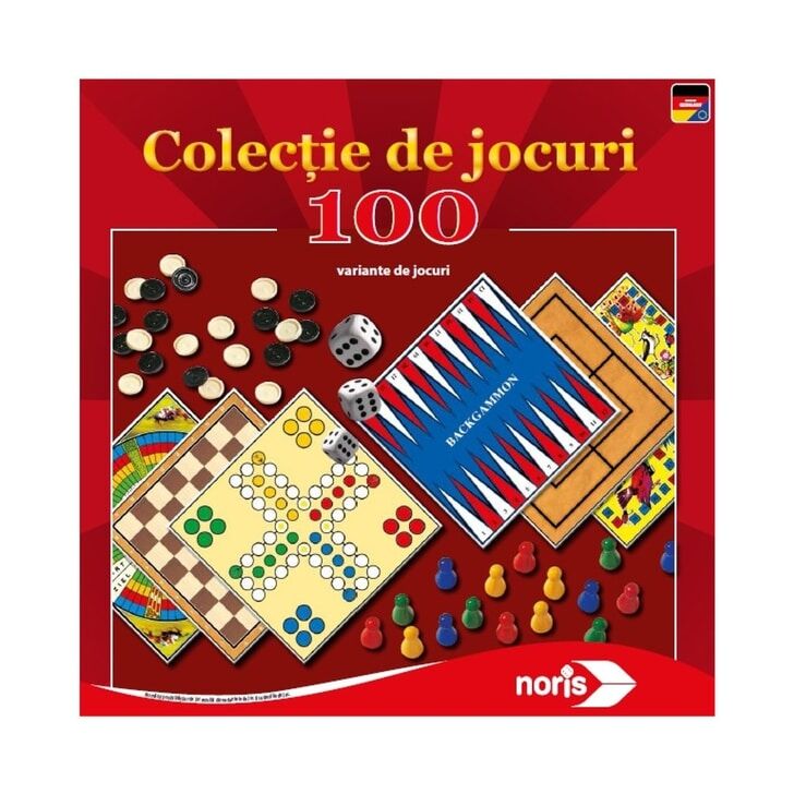 Set jocuri Noris Colectie cu 100 de jocuri